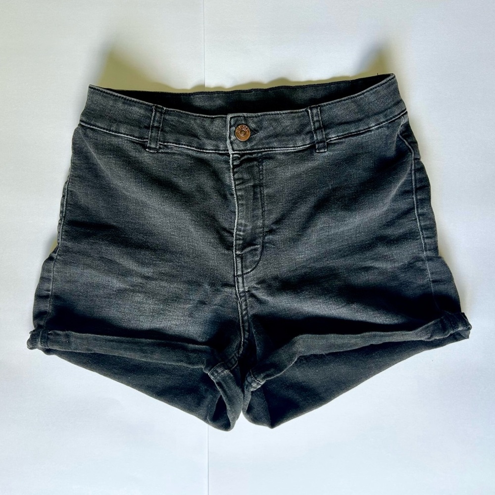 5/$25 Black Jean Shorts Divided by H&M